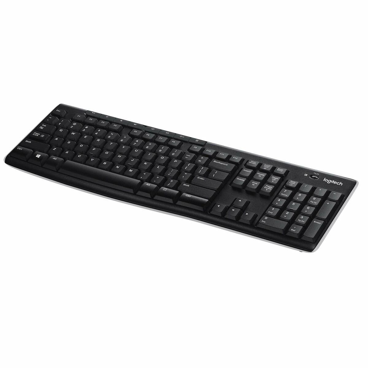 Belaidė klaviatūra Logitech K270 Juoda Ispaniška Qwerty 2.4 GHz - Image 4