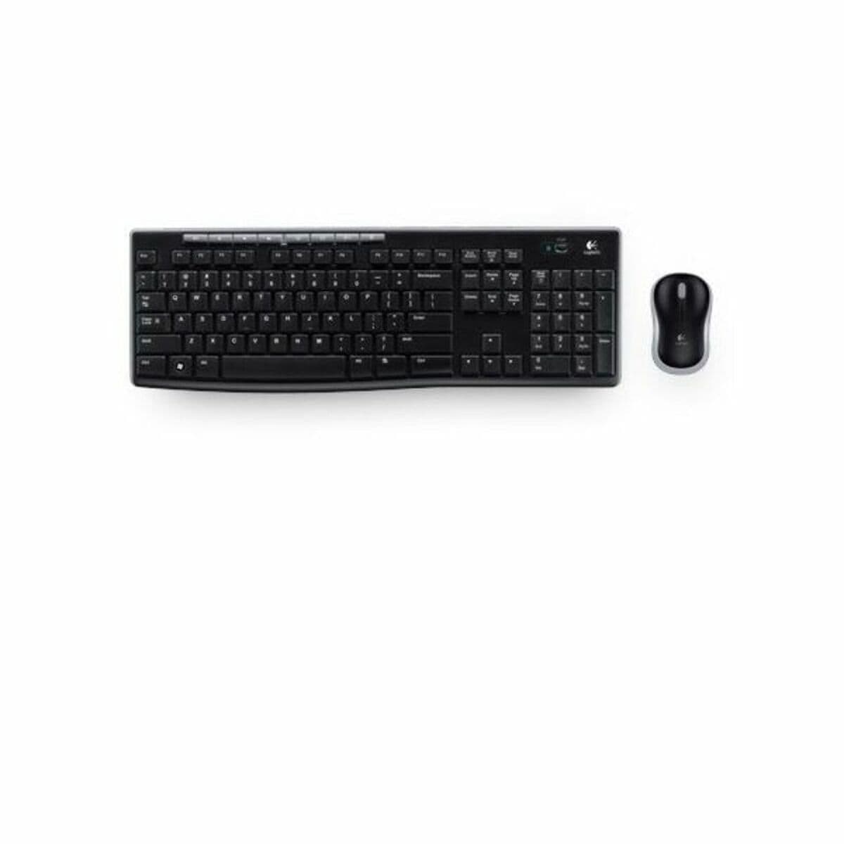 Tastatur und optische Maus Logitech MK270 Schwarz Qwerty Spanisch QWERTY - Image 3