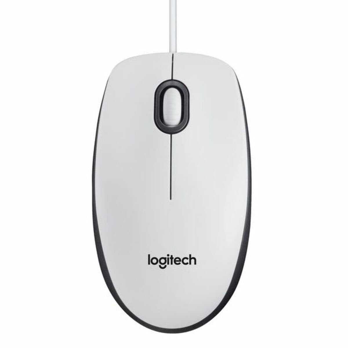 Optische Maus Logitech B100 Weiß 800 dpi (1 Stück) - Image 3