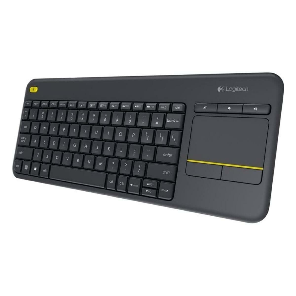 Tastatur Logitech K400 Plus Schwarz Qwerty Spanisch - Image 5