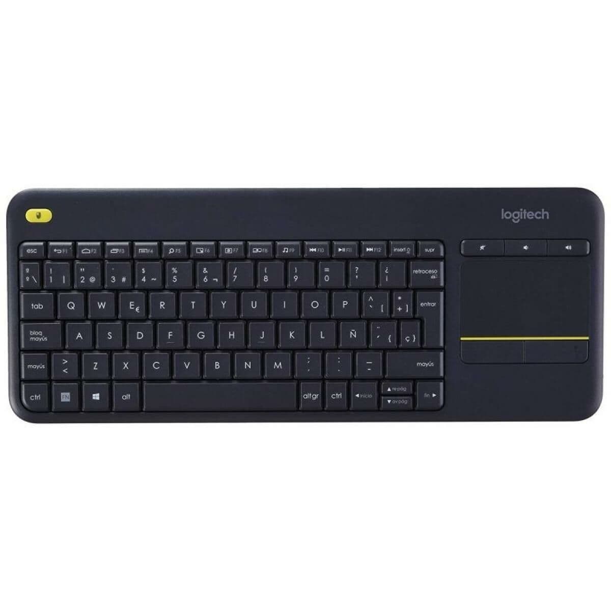 Tastatur Logitech K400 Plus Schwarz Qwerty Spanisch - Image 6