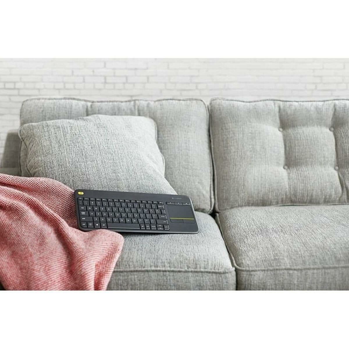 Tastatur Logitech K400 Plus Schwarz Qwerty Spanisch - Image 7