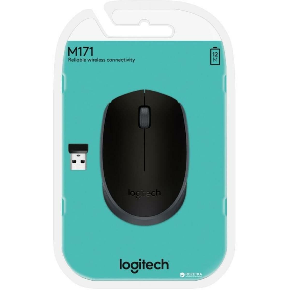 Schnurlose Mouse Logitech M171 Wireless Mouse Schwarz 1000 dpi - Image 10