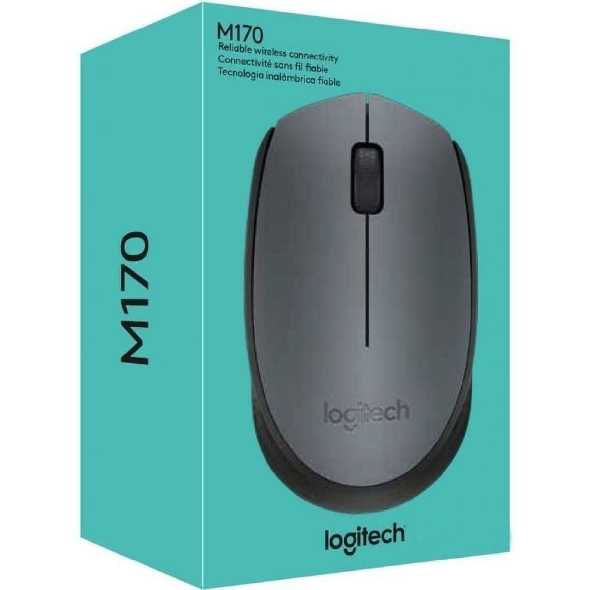 Mouse senza Fili Logitech M170 Grigio 1000 dpi - Image 5