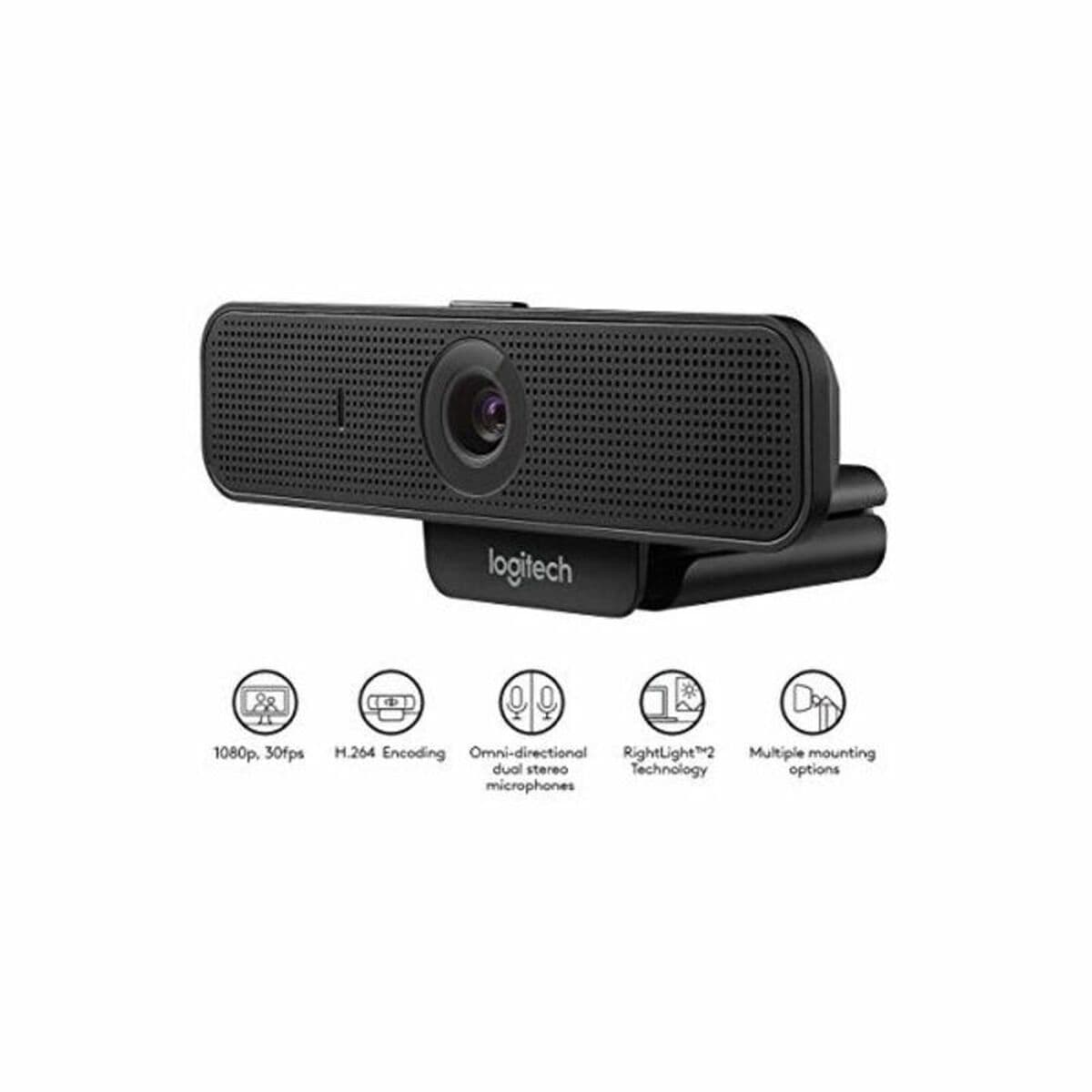 Webcam Logitech C925e HD 1080p Auto-Focus Full HD 30 fps Negru - Image 4