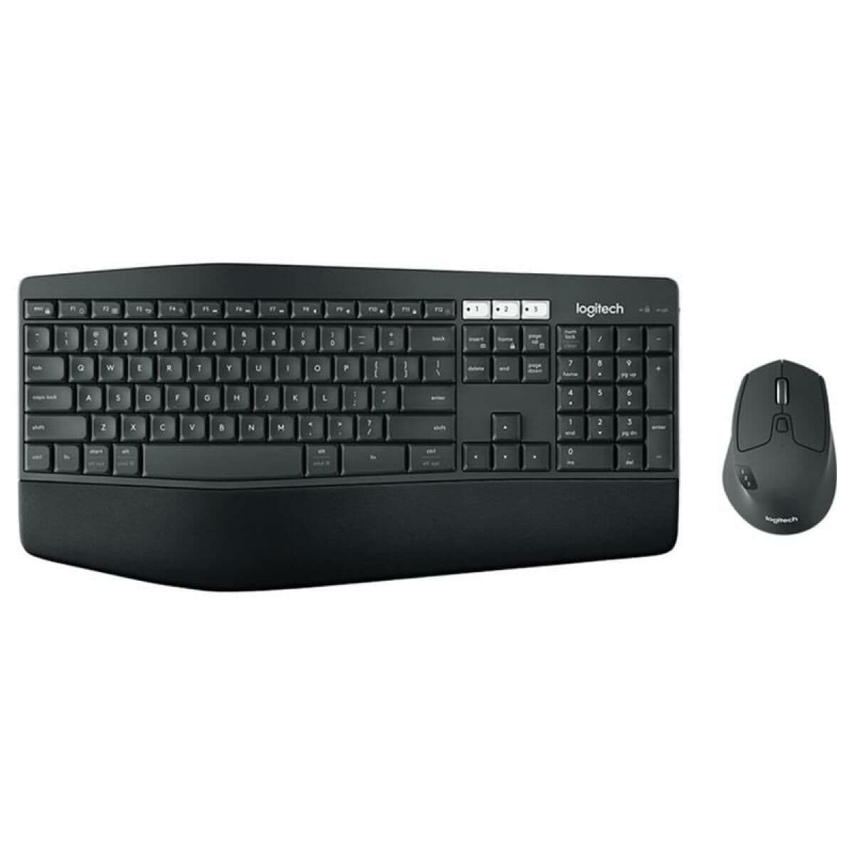 Tangentbord och Mus Logitech MK850 Svart Qwerty Spanska - Image 2