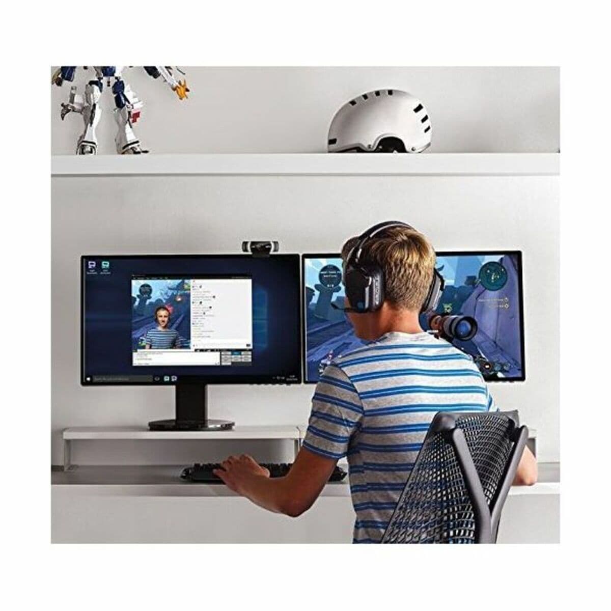 Webcam Logitech 960-001088 HD 1080p Streaming - Image 8