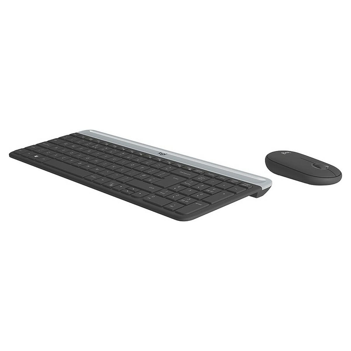 clavier et souris Logitech 920-009190 Noir Gris Français AZERTY - Image 3
