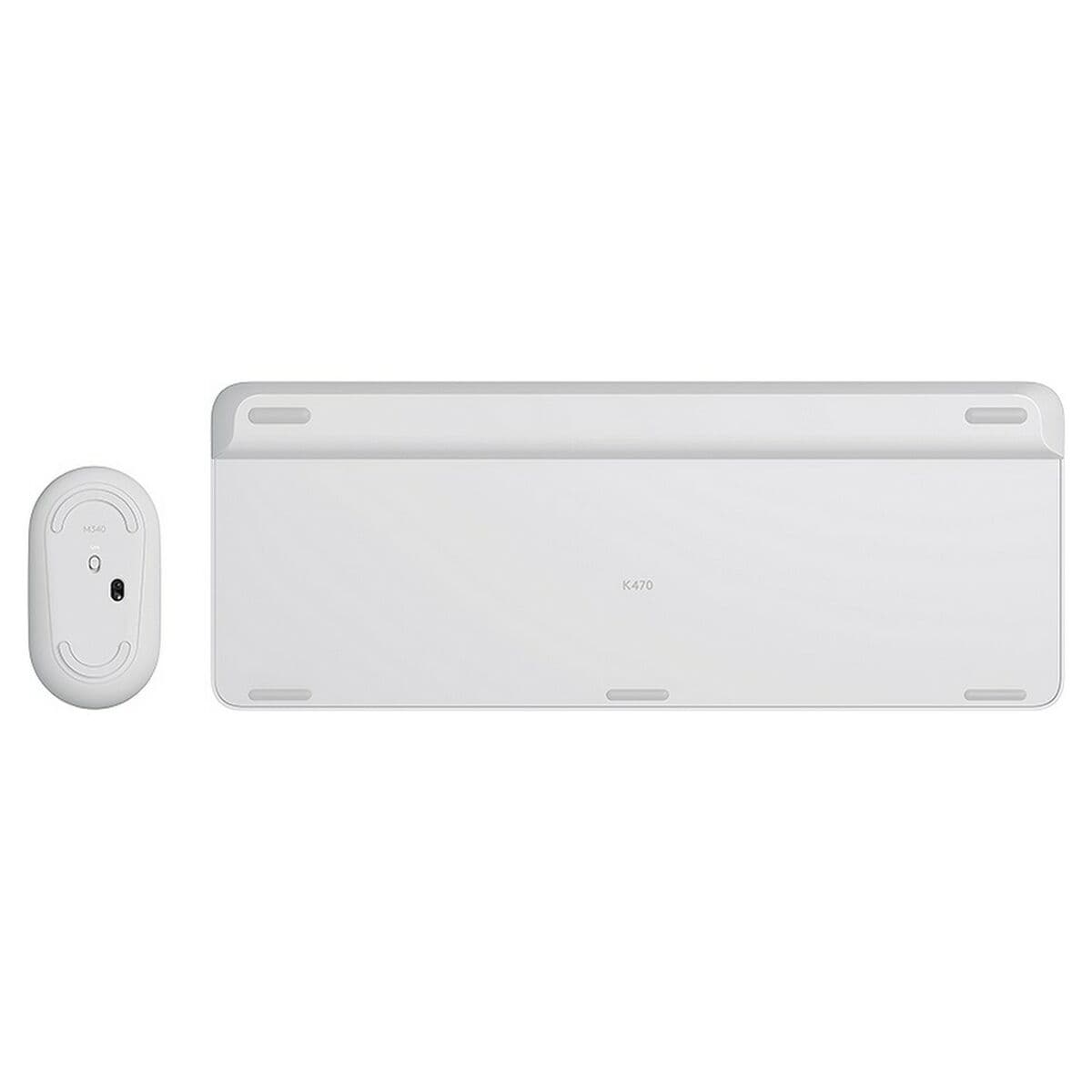 clavier et souris Logitech  MK470 Blanc Français AZERTY - Image 5