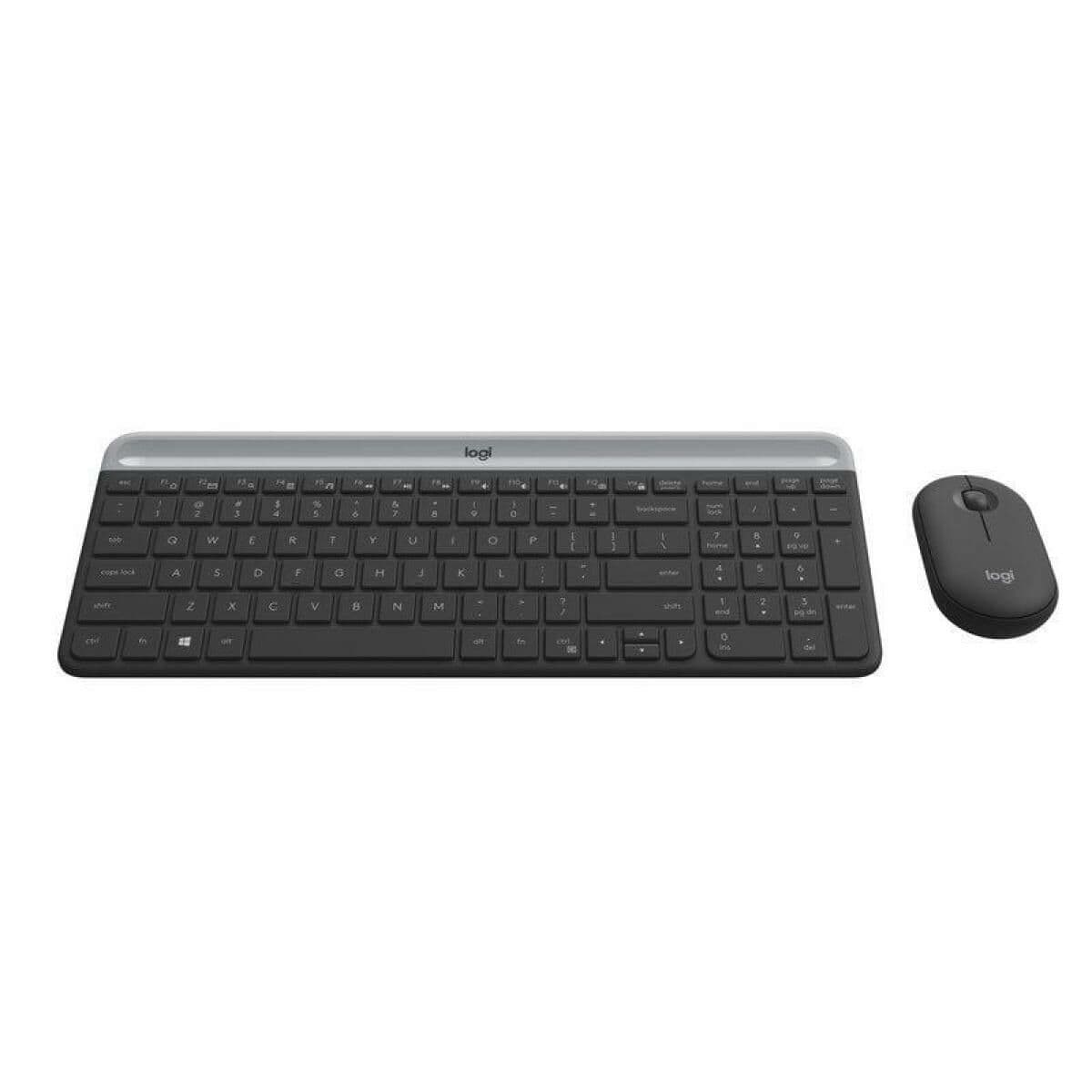clavier et souris Logitech 920-009198 Noir Espagnol Qwerty