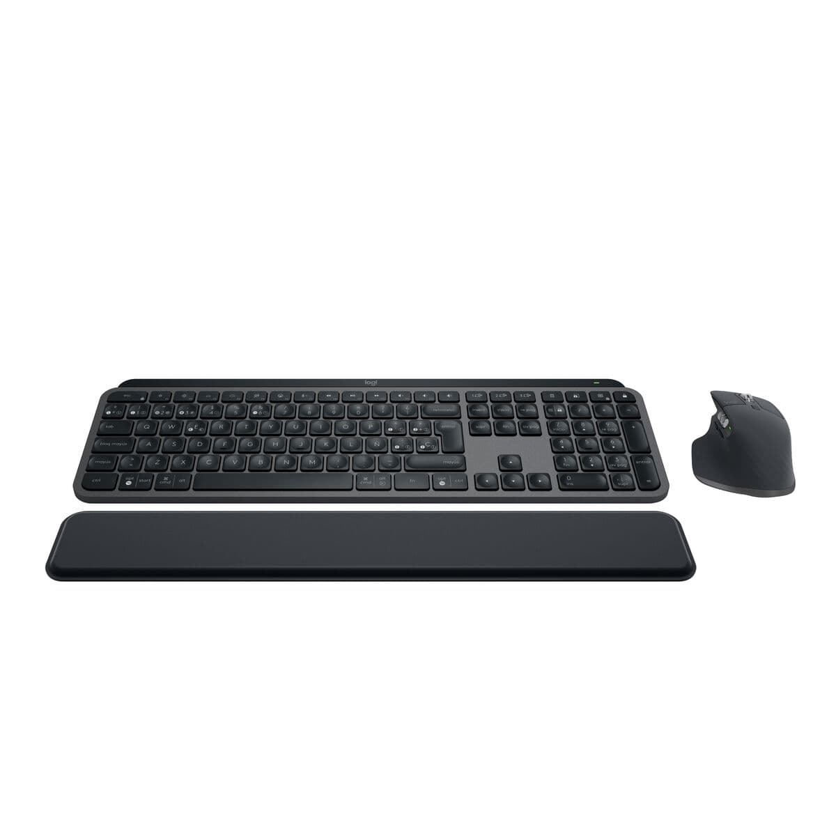 Klaviatūra Logitech MX Keys S Combo Ispanų Pilka Grafito QWERTY