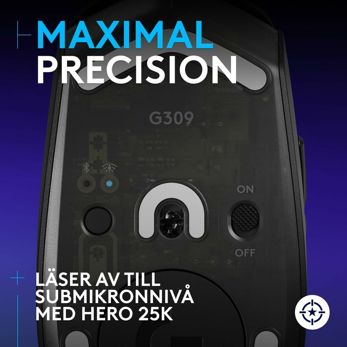 Mouse Logitech G309 LIGHTSPEED Schwarz 25600 dpi - Image 6