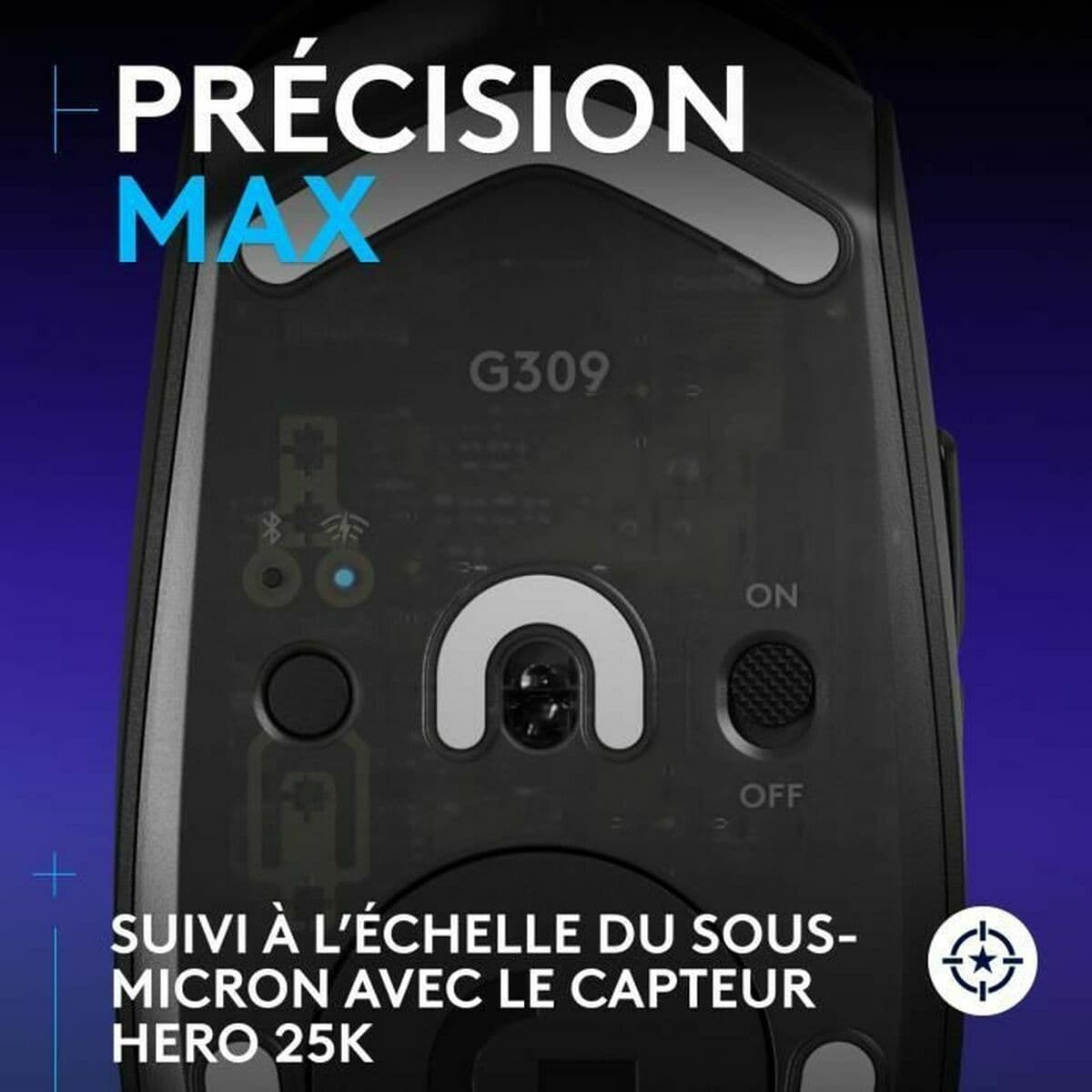 Mouse Logitech G309 LIGHTSPEED Schwarz 25600 dpi - Image 16