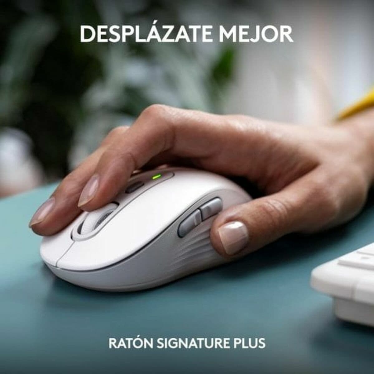 clavier et souris Logitech 920-012596 Blanc Espagnol QWERTY - Image 8