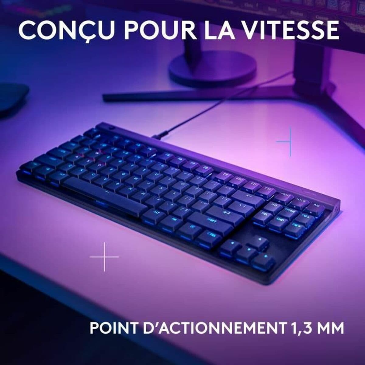 Tangentbord Logitech G515 TKL Svart AZERTY - Image 3