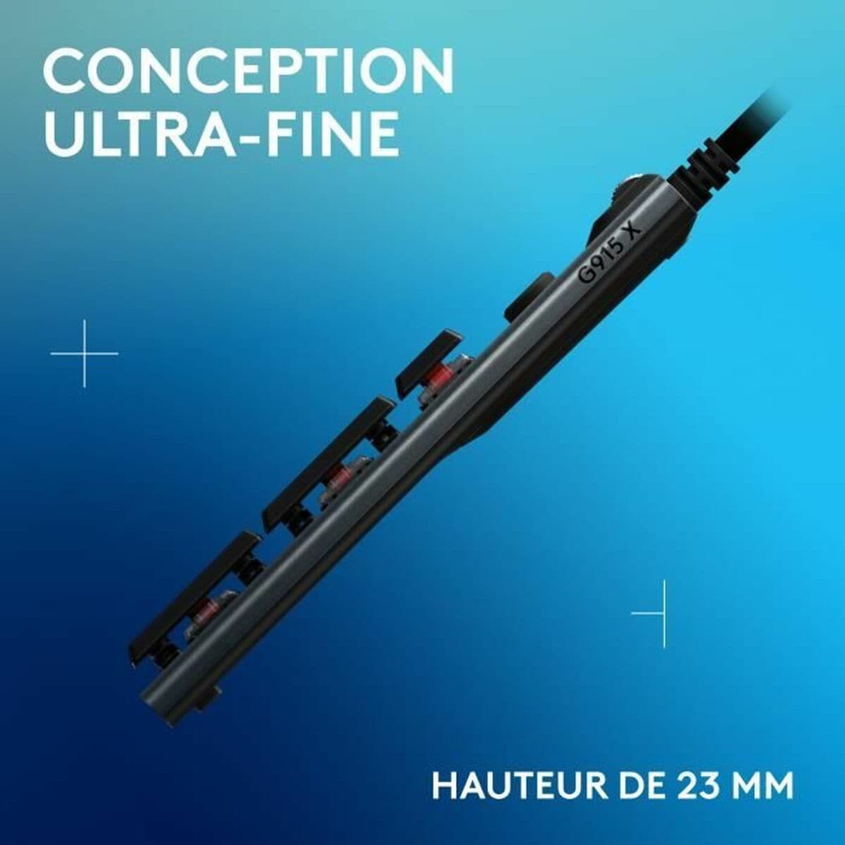 Teclado Logitech G915 X Negro AZERTY - Image 5