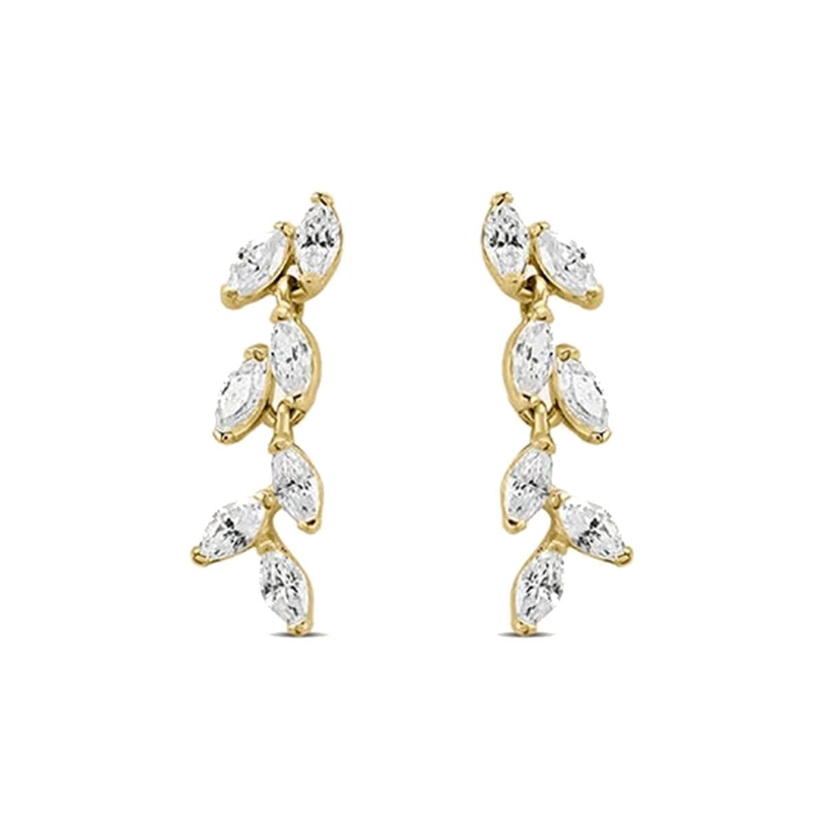 Naisten korvakorut Stroili 1436016 Kullattu