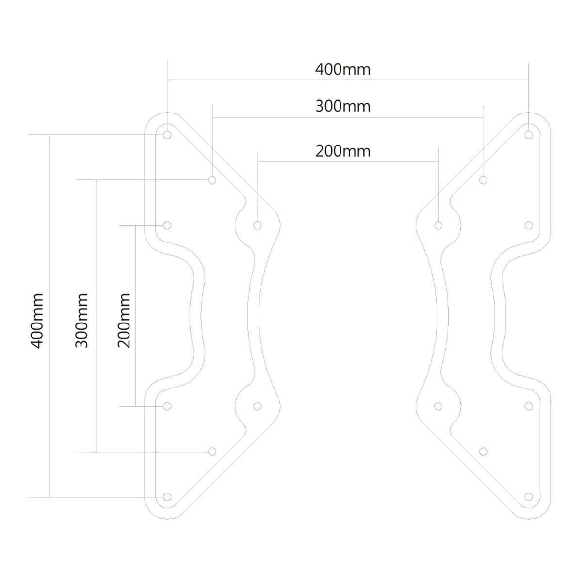 Support de TV Neomounts FPMA-VESA440 35 kg - Image 2