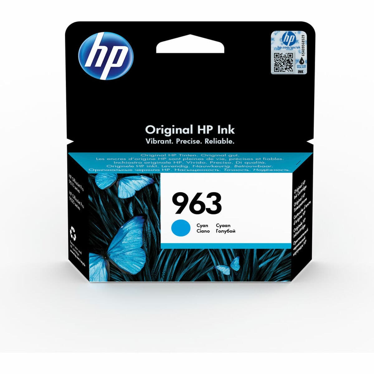 Cartucho de Tinta Original HP 963 Cyan