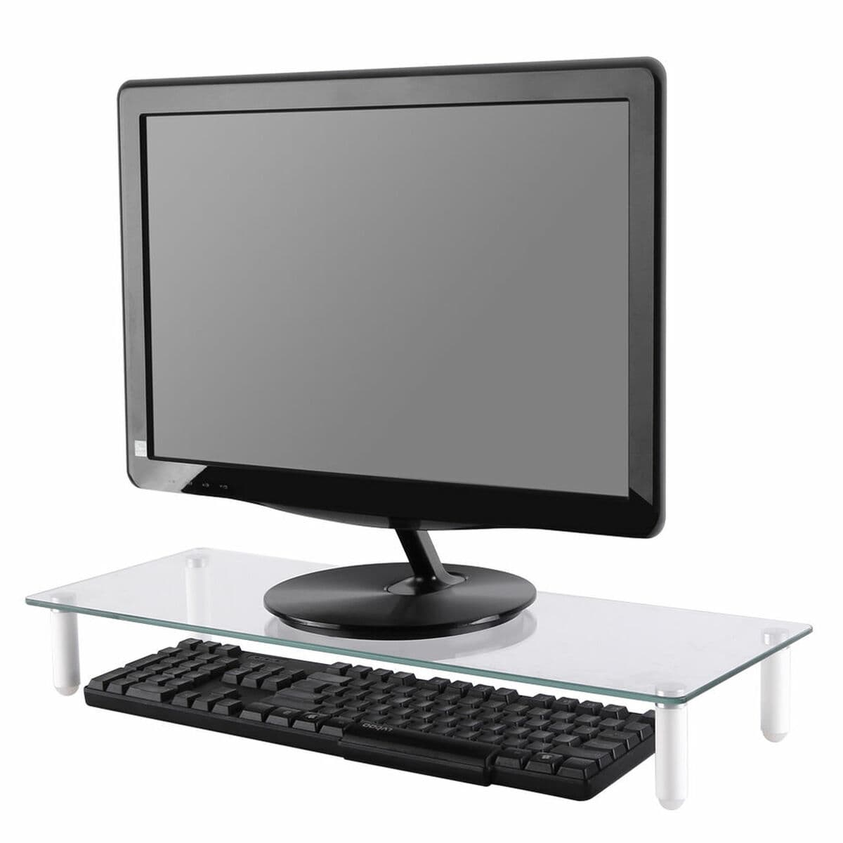 TV Table Neomounts NSMONITOR10 Black Transparent - Image 3