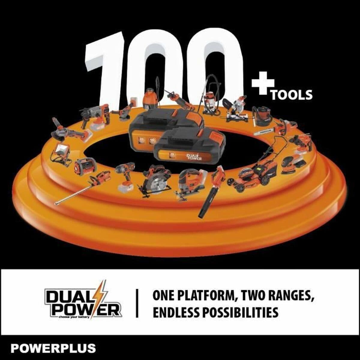 Hekilõikur Powerplus DualPower Powdpg75380 40 V - Image 3