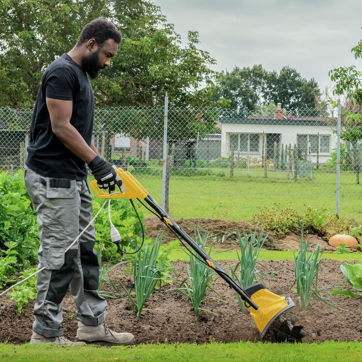 Elektrisk jordfräs Powerplus POWEG72000  Stål - Image 3