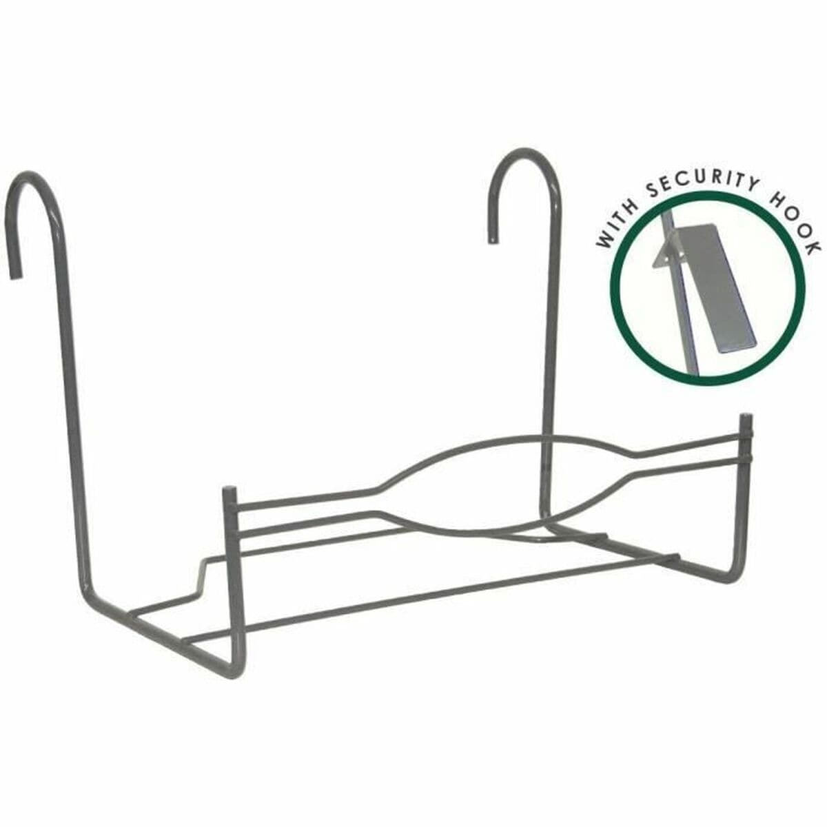 Soporte para Colgar Jardinera Garden ID Balcony Gris Antracita