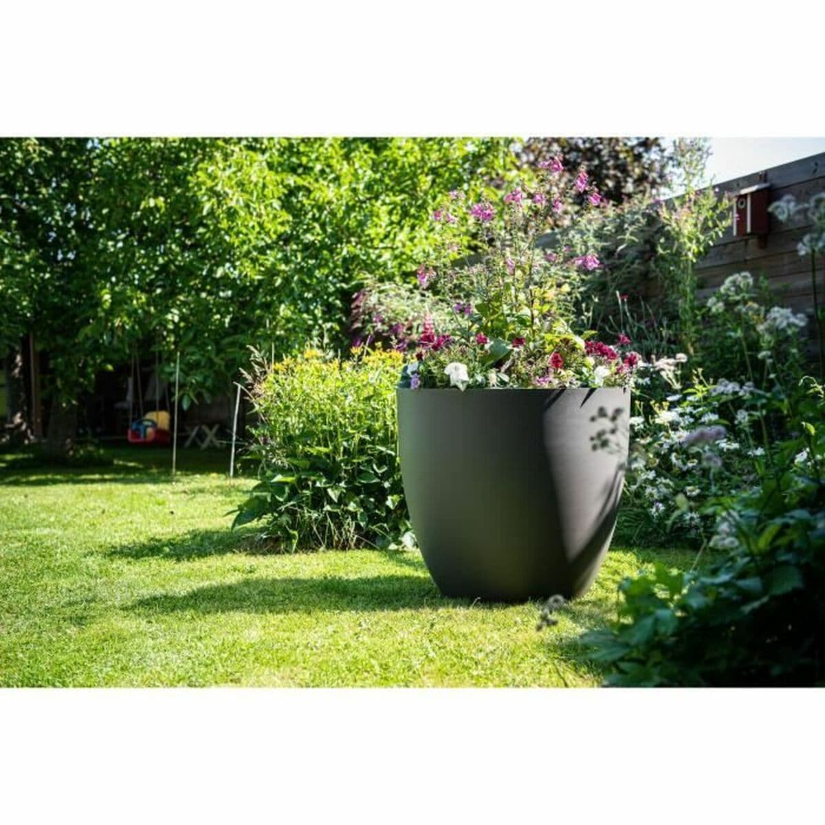 Vaso Garden ID Phoenix Anthracite Antracite 60 x 56 cm - Image 2