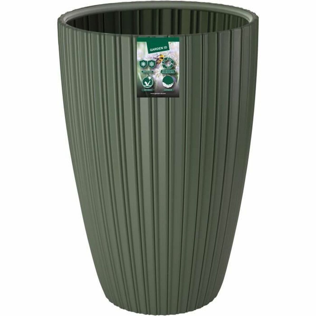 Vaso Garden ID Fancy Verde Polietilene 40 x 58 cm - Image 2