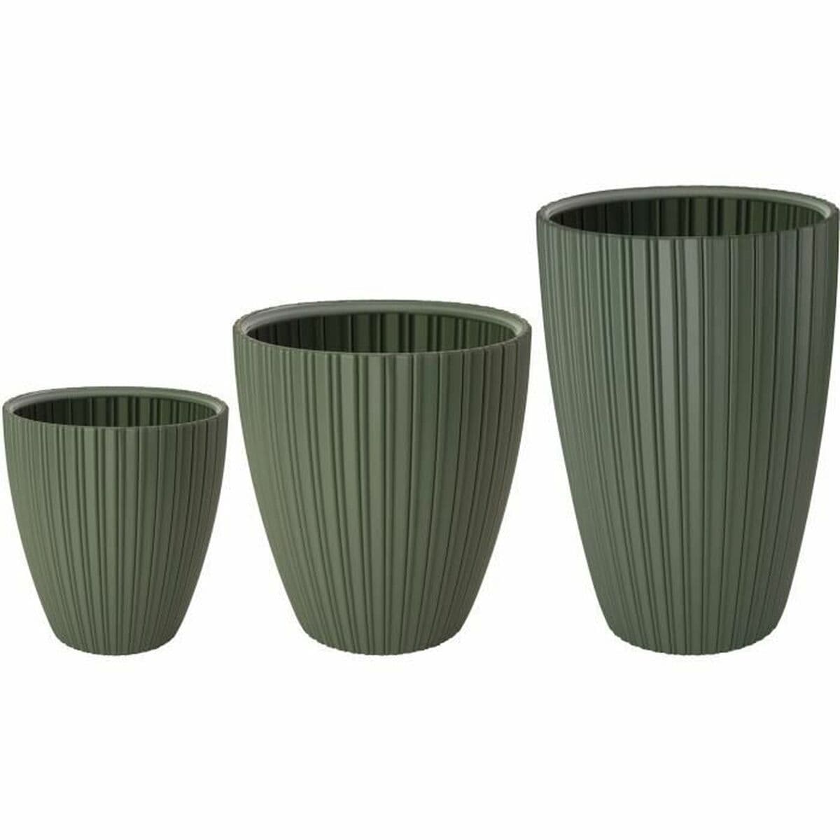 Vaso Garden ID Fancy Verde Polietilene 40 x 58 cm - Image 4