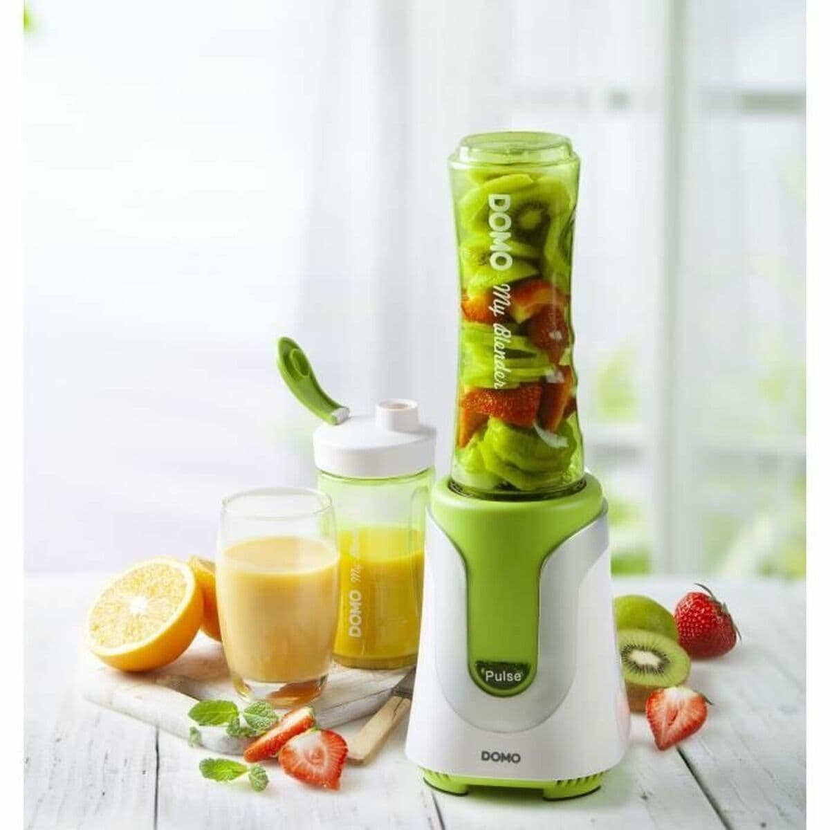 Bol mixeur DOMO DO436BL Vert 600 ml - Image 6