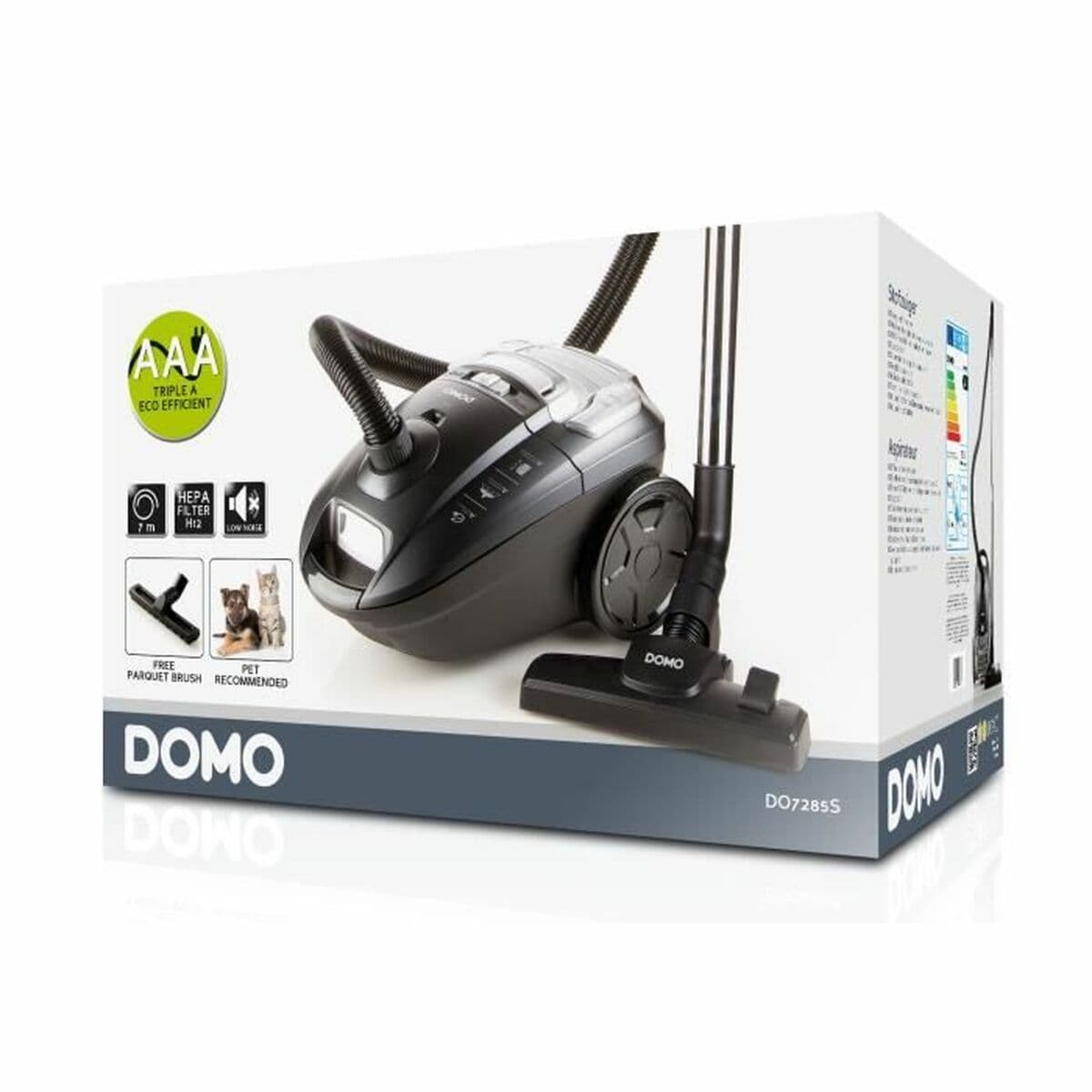 Putekļu Sūcējs DOMO DO7285S 700 W Pelēks 700 W - Image 4