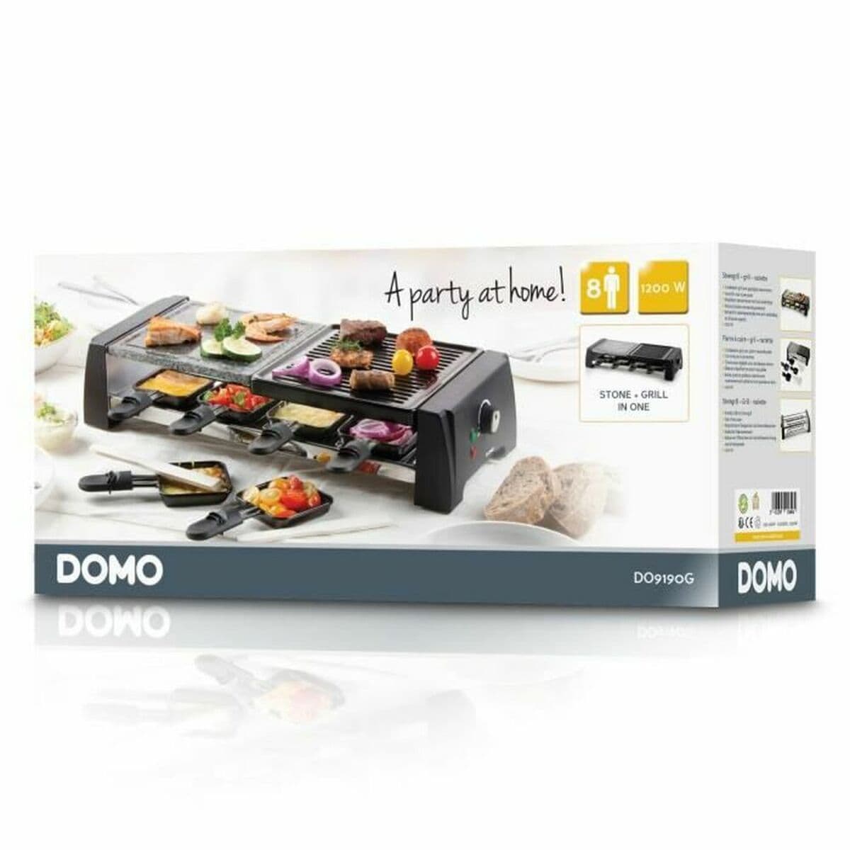 Elektriska Grillen DOMO DO9190G 1200W 1200 W - Image 3
