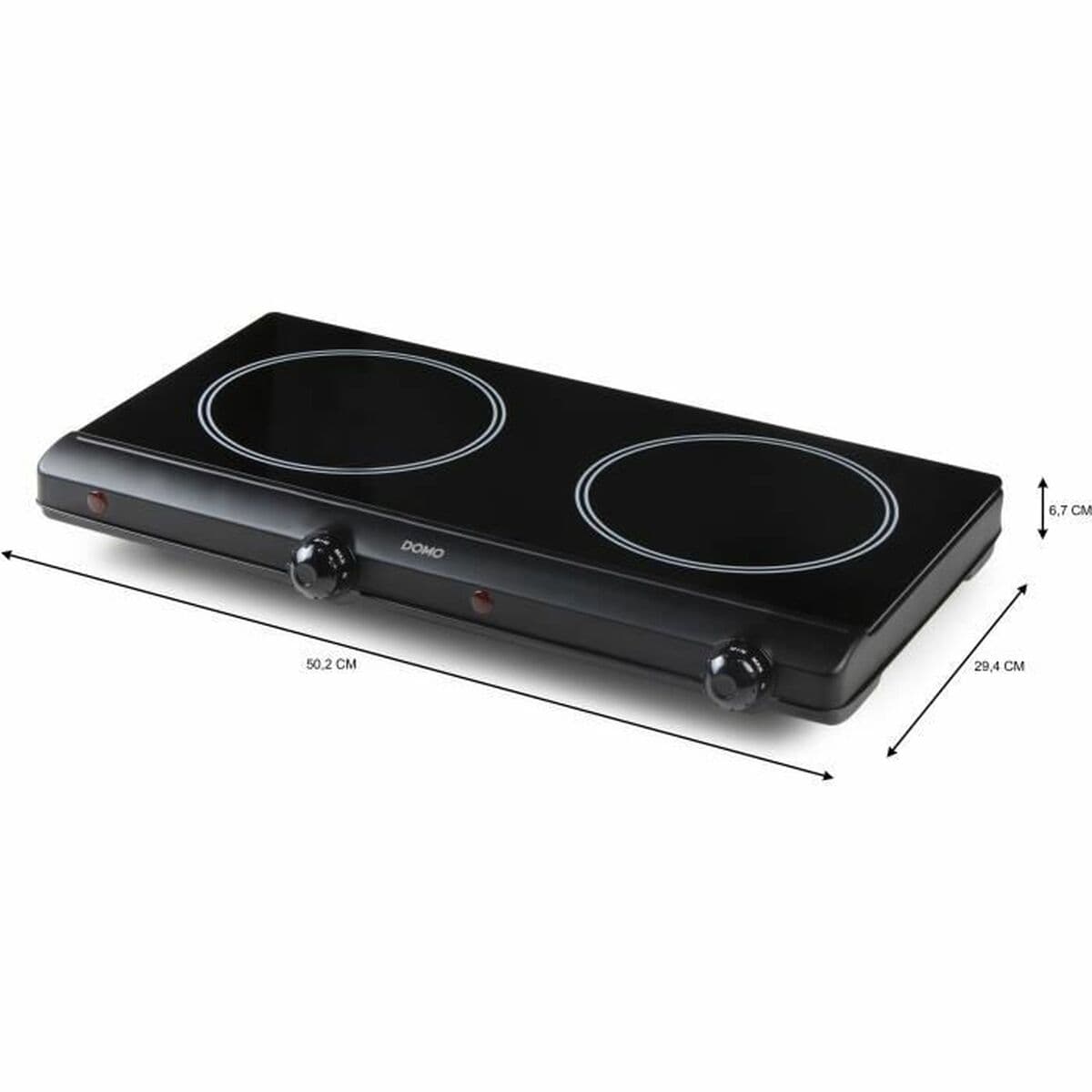 Platte aus Glaskeramik DOMO DO339KP 2500 W - Image 3