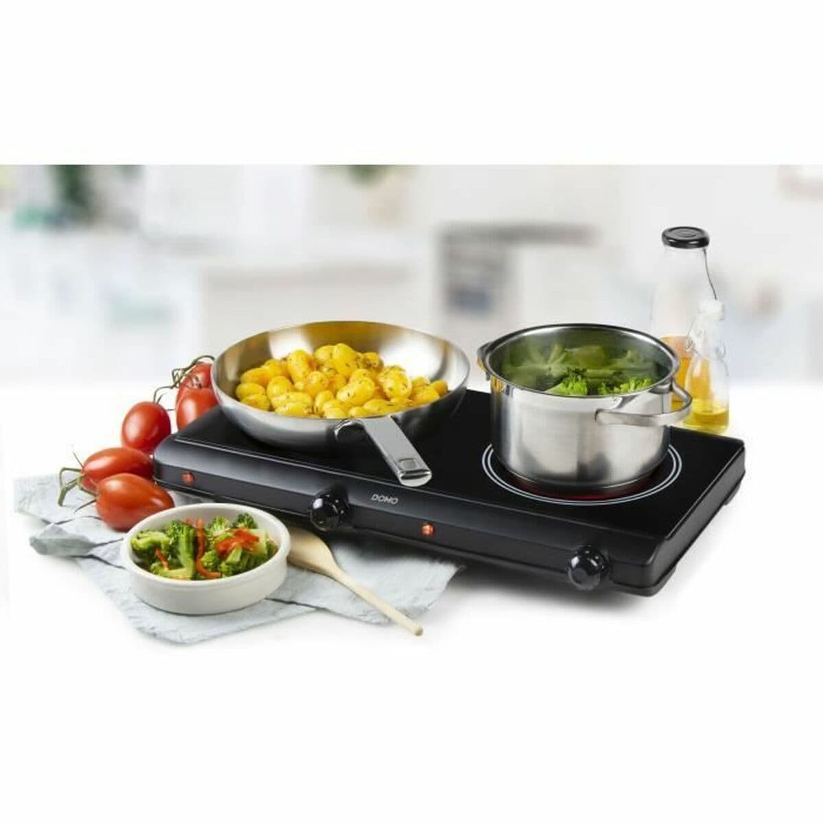 Platte aus Glaskeramik DOMO DO339KP 2500 W - Image 5