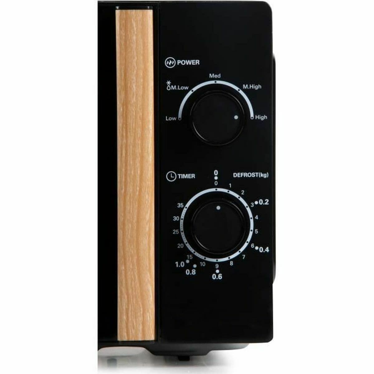 Mikroviļņu Krāsni DOMO Melns 700 W 20 L - Image 5