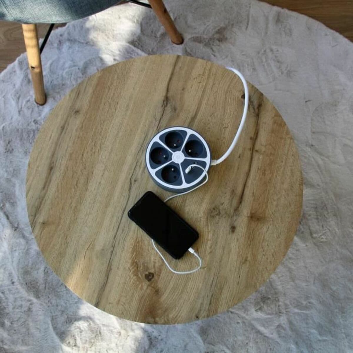 Regleta Enchufes 4 Tomas con interruptor Chacon   - Image 5