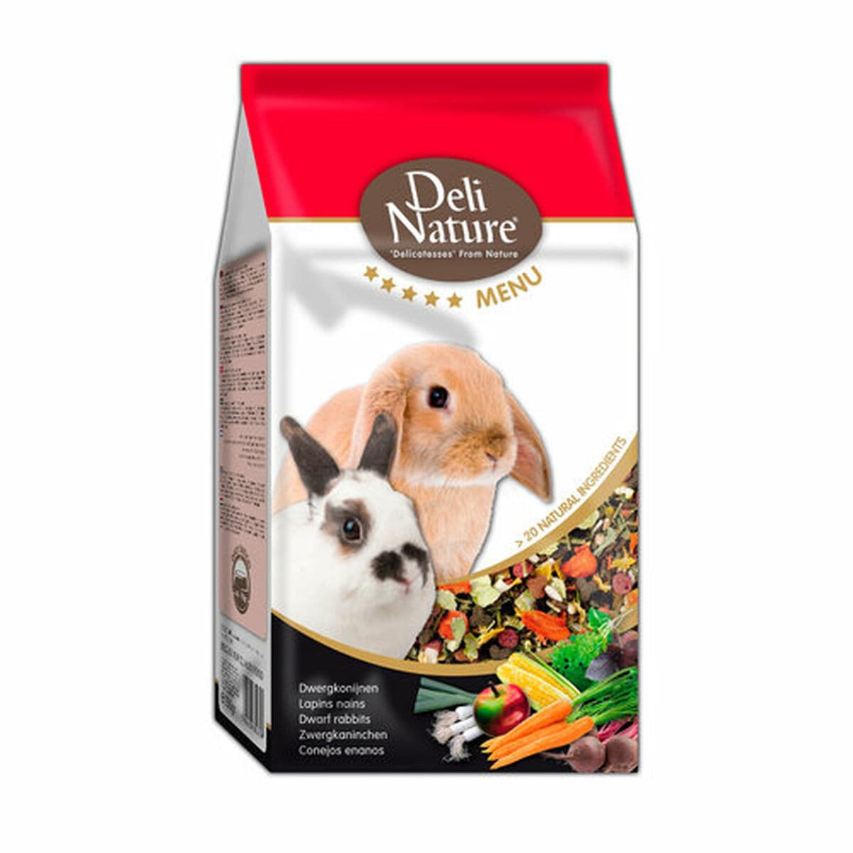 Rabbit Food Deli Nature 2,5 kg - Image 2