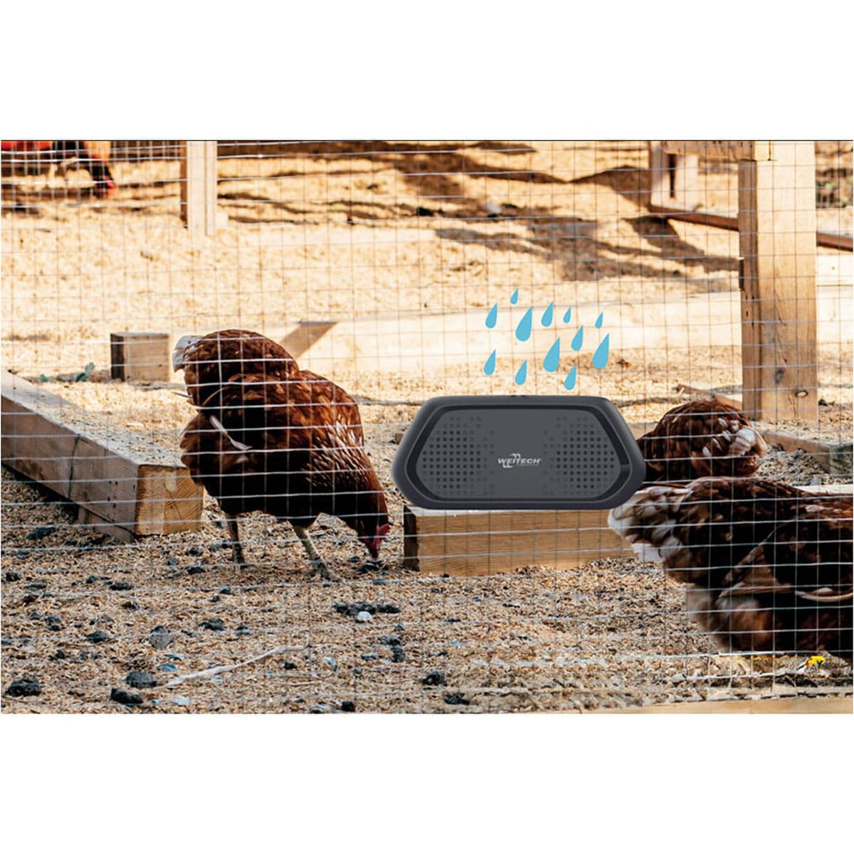 Ahuyentador ultrasónico de ratas y ratones Weitech - Image 2