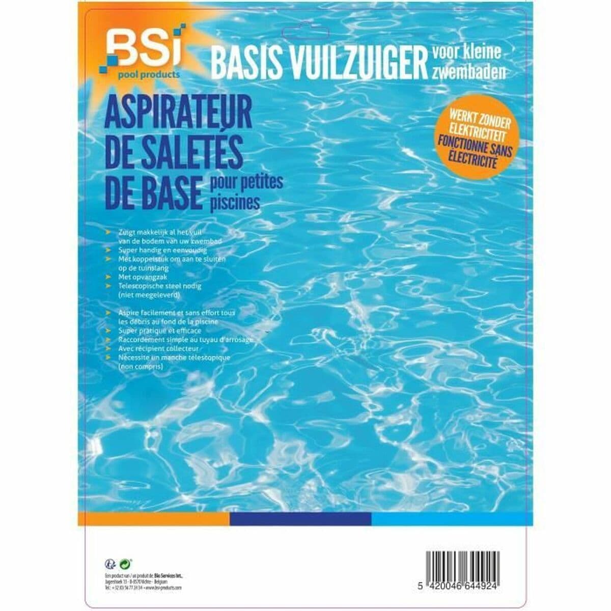 Limpiafondos de Mano para Piscina BSI 30 cm - Image 3