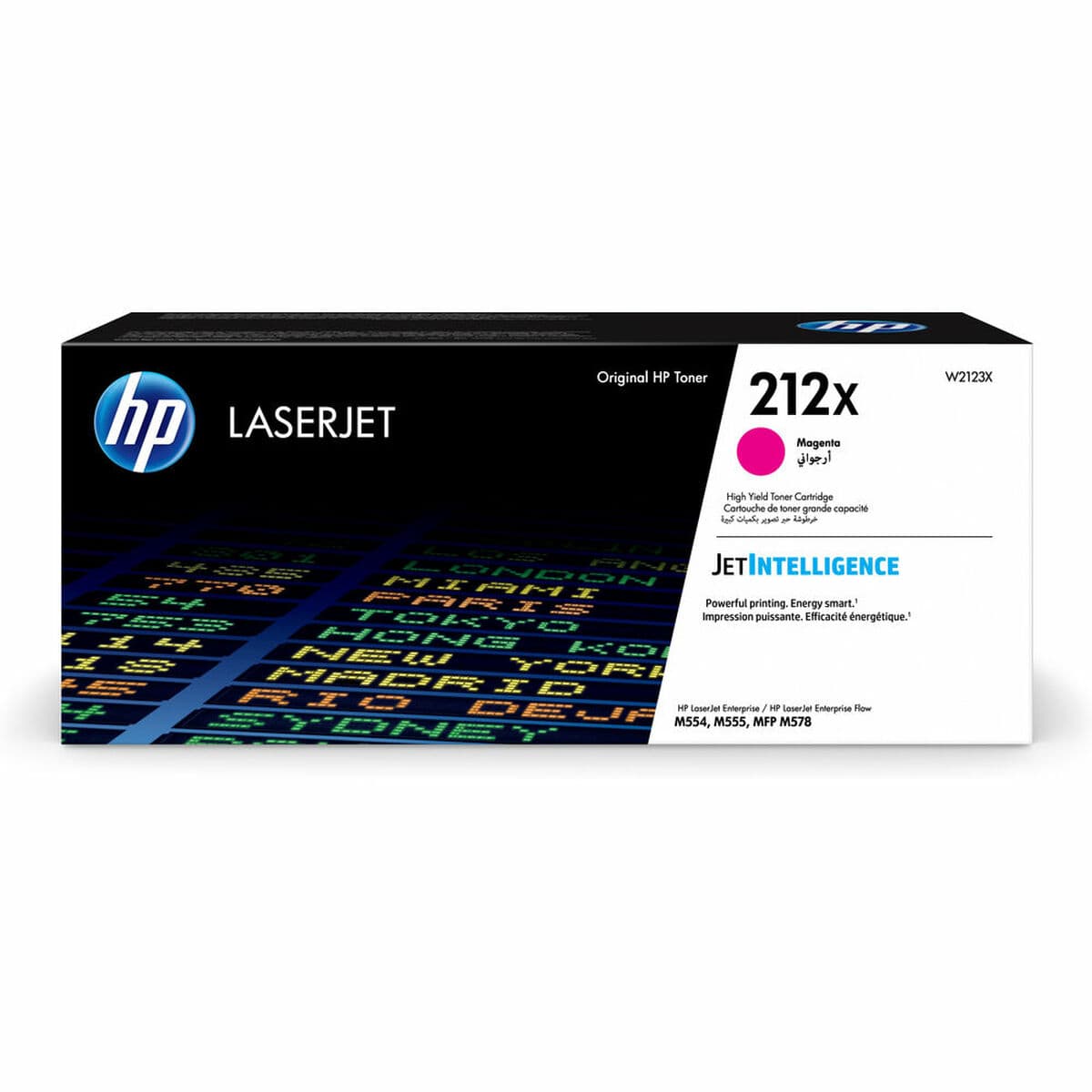 Cartouche d'encre originale HP W2123X Magenta