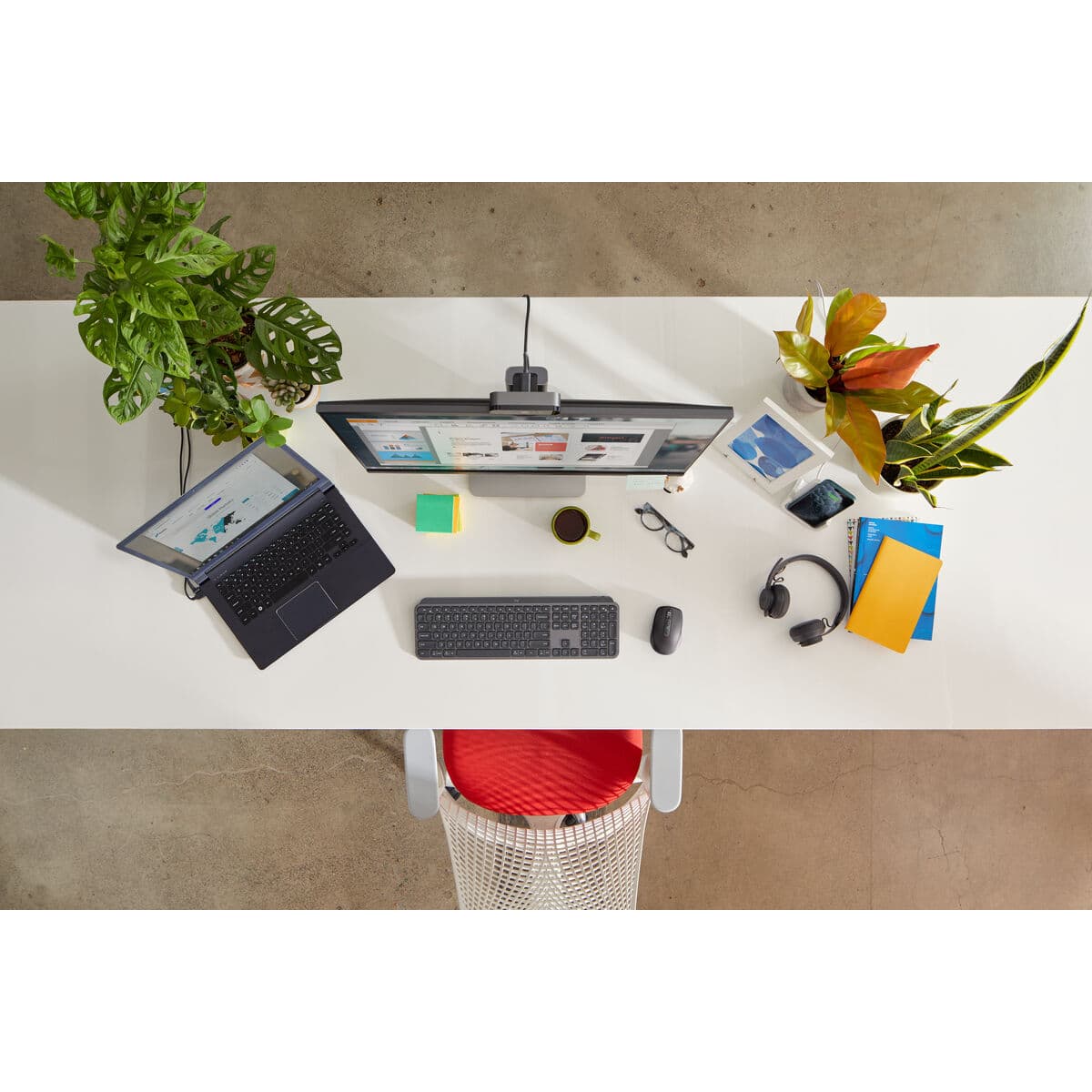 Tastatur Logitech MX KEYS Graphit Qwerty Spanisch - Image 3