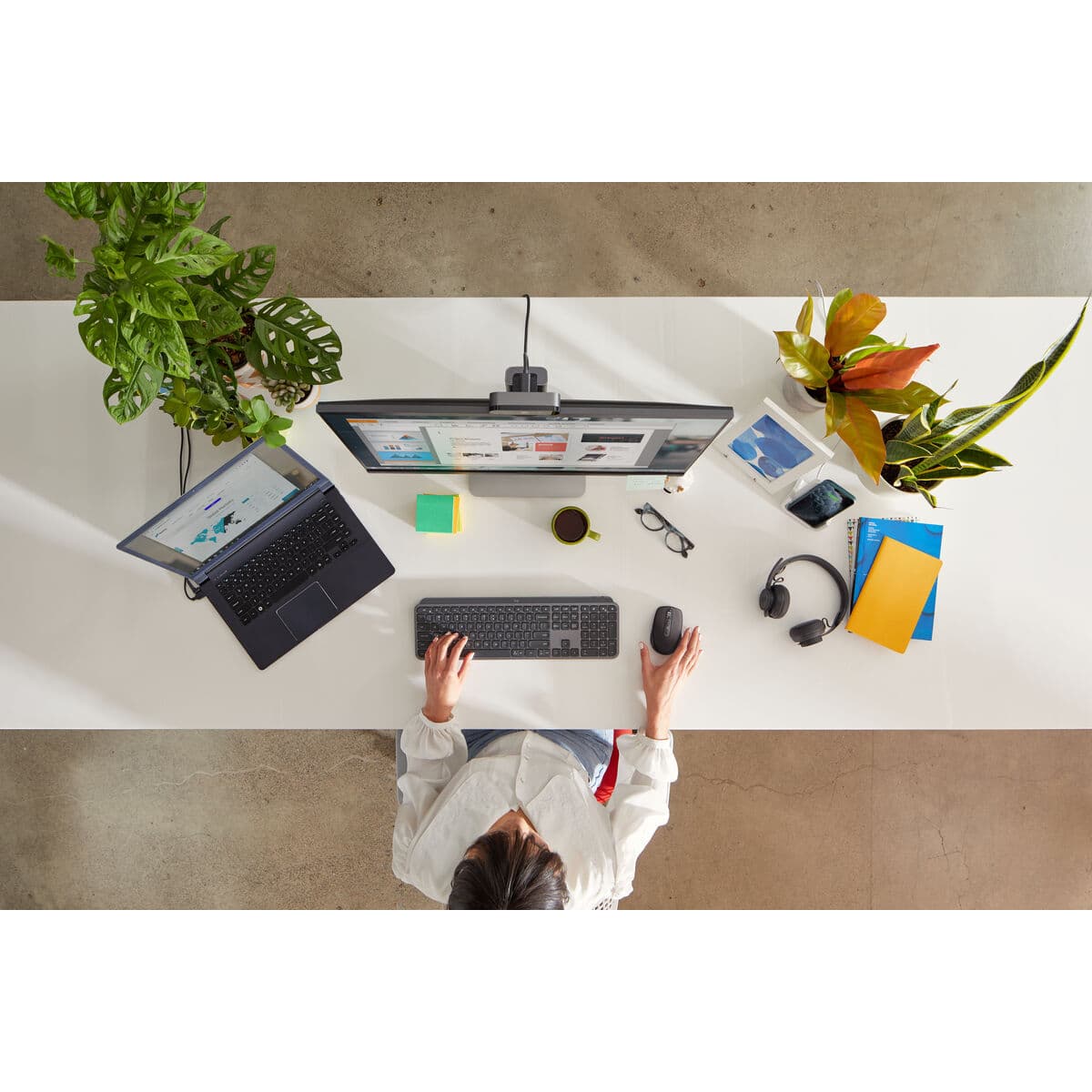 Tastatur Logitech MX KEYS Graphit Qwerty Spanisch - Image 4