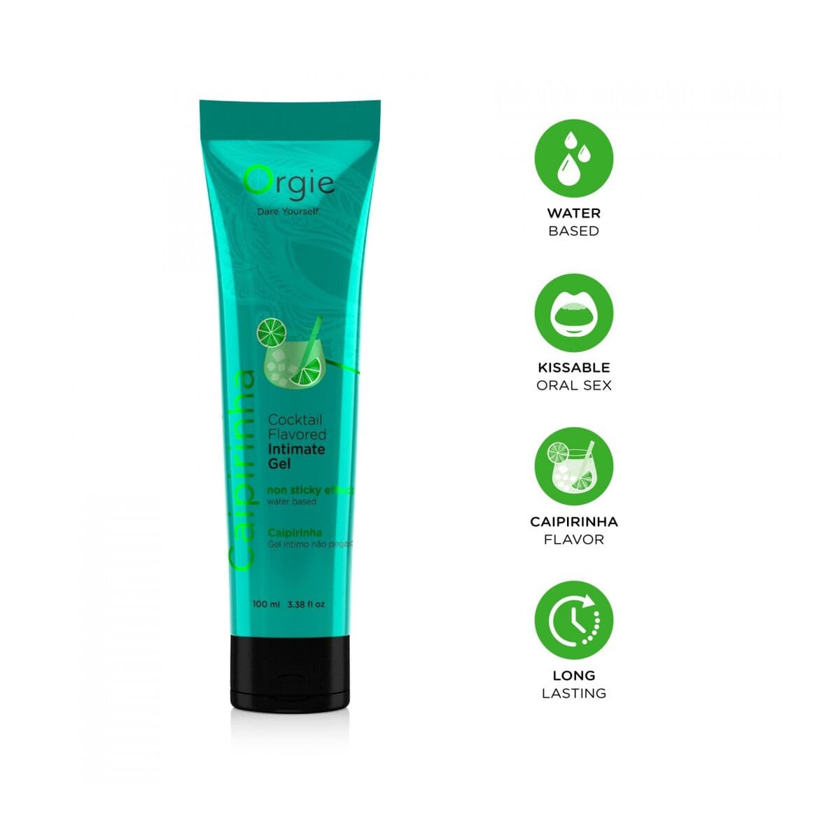 Lubricante Orgie Cocktail Caipirinha 100 ml - Image 8