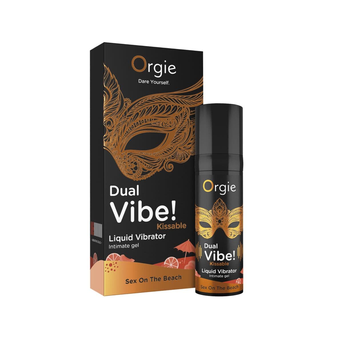 Lubricante Orgie Dual Vibe! 15 ml Sex On The Beach - Image 2