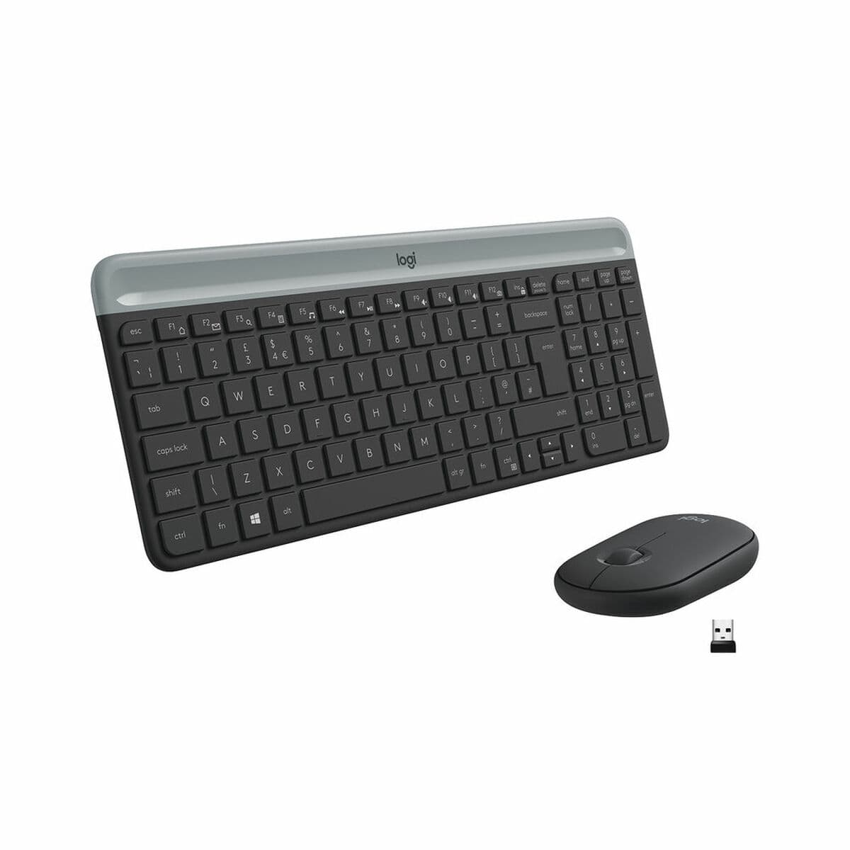 clavier et souris Logitech 920-009198 Noir Espagnol Qwerty - Image 2