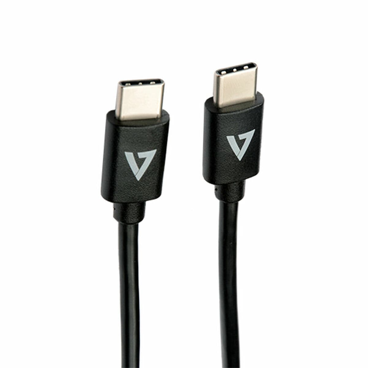 Cablu USB-C V7 V7USB2C-1M Negru 1 m (1 Unități)
