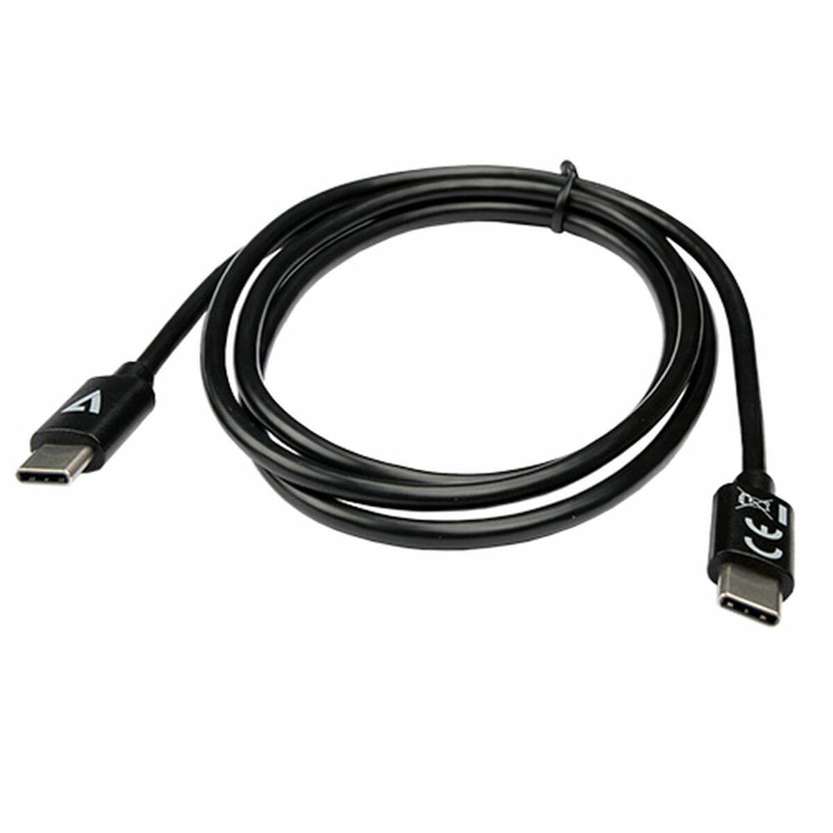 Cablu USB-C V7 V7USB2C-1M Negru 1 m (1 Unități) - Image 4