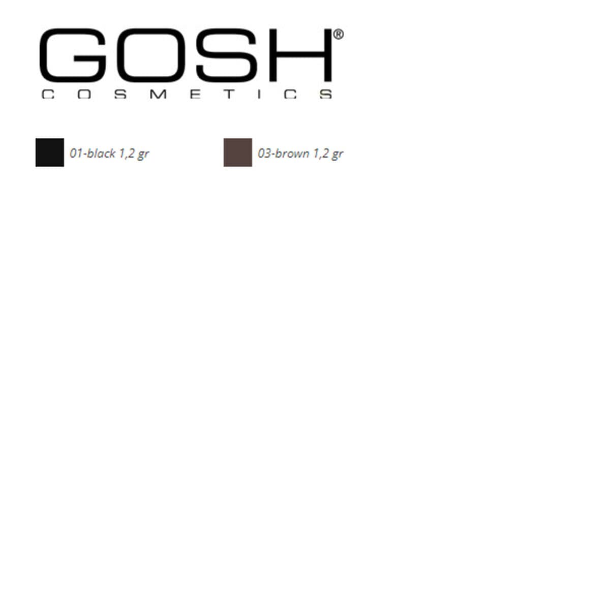 Eyeliner Intense Gosh Copenhagen (1,2 g) - Image 3