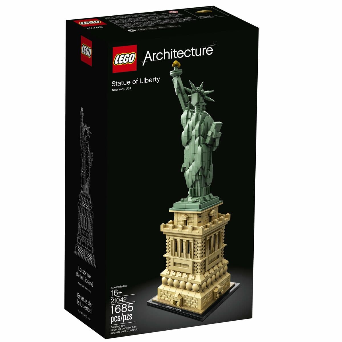 Byggsats   Lego Architecture 21042 The Statue of Liberty         Multicolour - Image 5